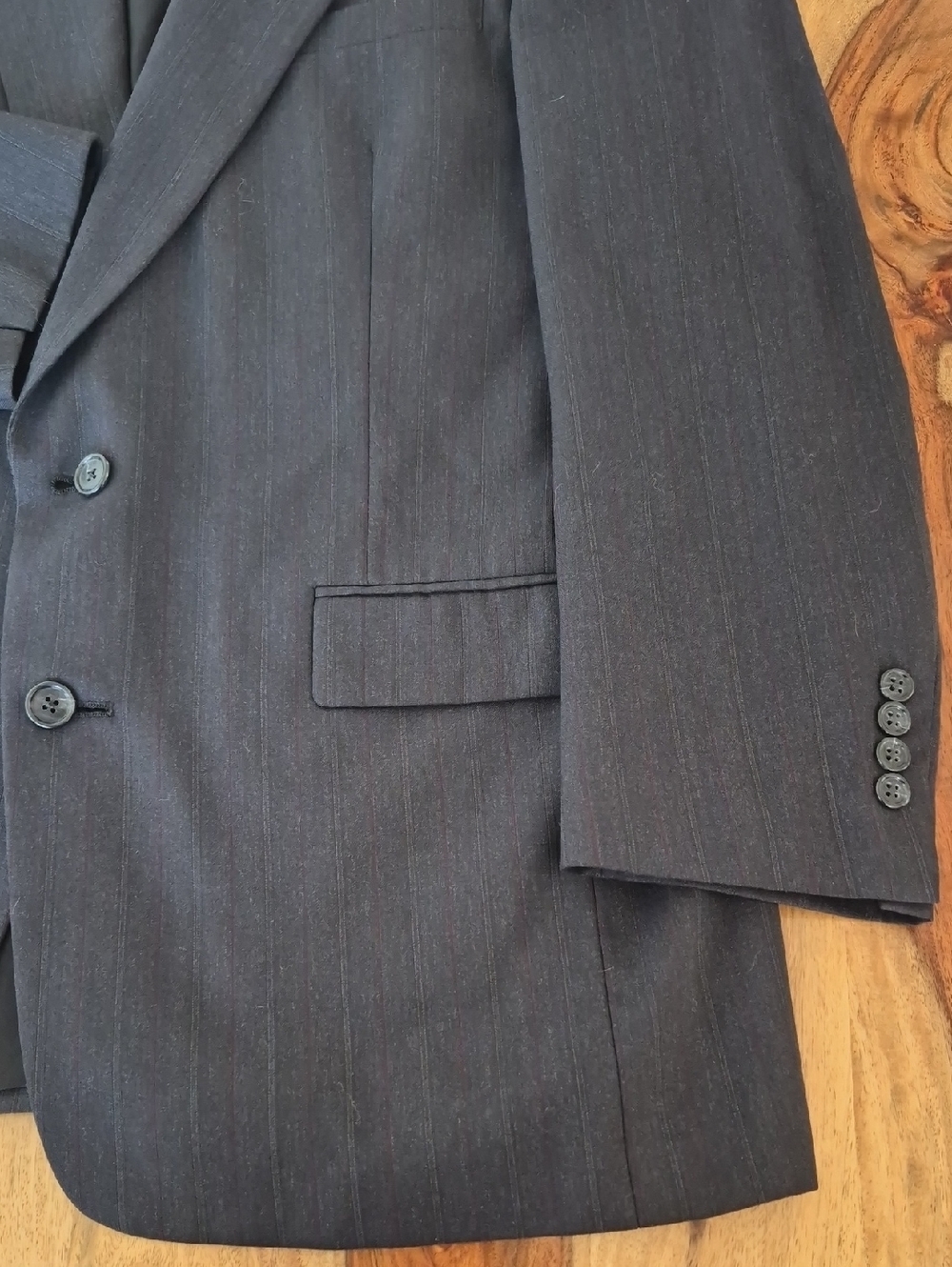 Austin Reed 100% Wool Two Button Blazer 42 Long - Picture 15 of 16